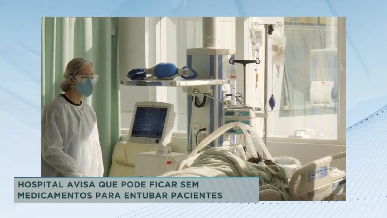 Hospital de BC alerta que pode ficar sem medicamentos para intubar pacientes