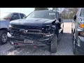 Copart Knightdale NC Vehicle Tour 2021 Chevrolet Silverado K1500 LT Trail Boss