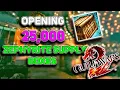 I opened 25 000 Zephyrite Supply Boxes DATA Included