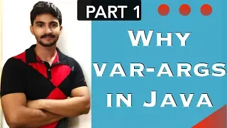 Need of Variable length arguments in java Understand with examples varargs