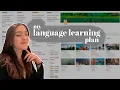 how to make the best language learning plan notion templates AD