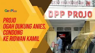 Projo Pastikan Tidak Dukung Anies Baswedan di Pilgub Jakarta