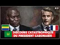 OLIGUI HUMILIE LE GABON ? SON DISCOURS  DEVANT MACRON CHOQUE LE MONDE !