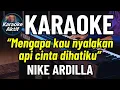 Lagu SANDIWARA CINTA - NIKE ARDILLA - KARAOKE - POP NOSTALGIA