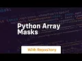 python array masks