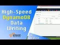 AWS High Speed DynamoDB Data Writing Using Python Boto3