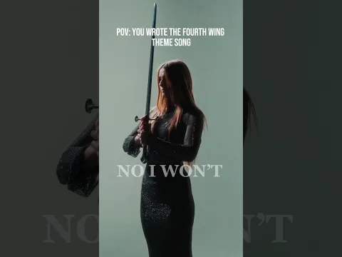 SWORD AND SHIELD WITH @johnnyhuynhYT OUT OCTOBER 30th! #shorts #fourthwing #music #newmusic #books