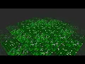 Plane geometry with custom groups data textures and object grid wrap effects - threejs demo