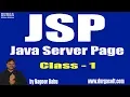 Learn JSP Tutorial Online Training by Nagoor Babu Sir On 14-05-2018