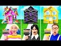 Lagu تحدي البيت الملون مع Wednesday Addams | لحظات مضحكة