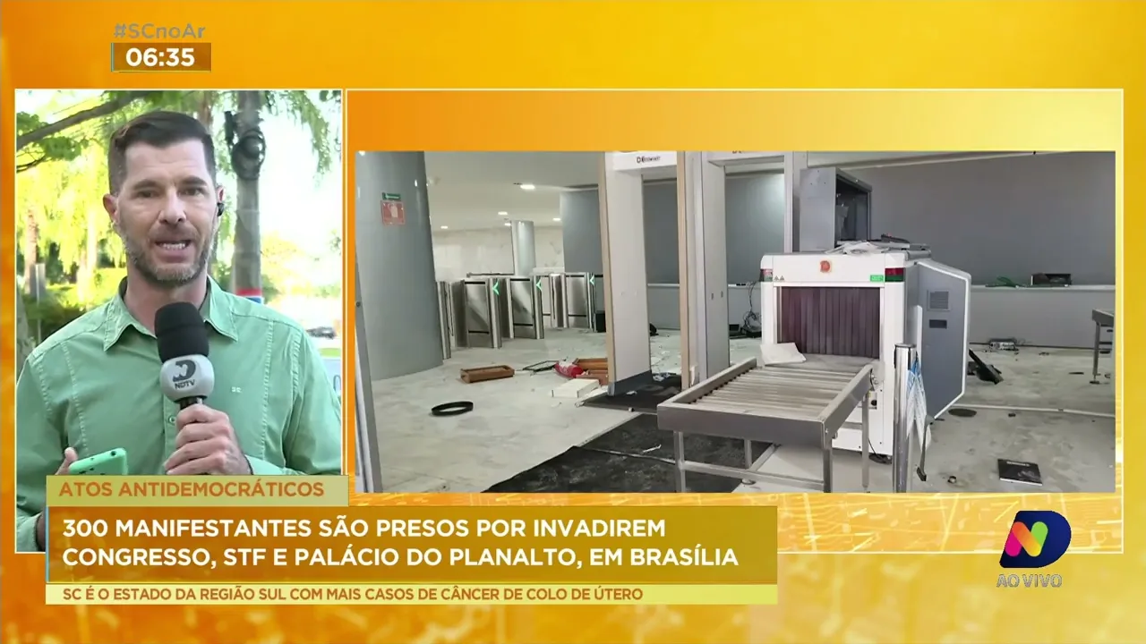 Ministro do STF afasta governador do Distrito Federal após as manifestações no Congresso Nacional