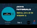 How to Install Java JDK 23 on Windows 11