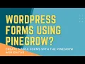 Create Simple Forms with the Pinegrow Web Editor