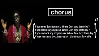 boy j 2axe where dem boyz lyrics video