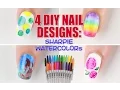 4 Ways to DIY Sharpie Watercolor Nail Art