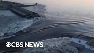 Major dam destroyed in Ukraine, nuclear plant may be impacted