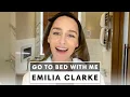 Emilia Clarke s Nighttime Skincare Routine Go To Bed With Me Harper s BAZAAR