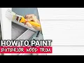 How To Paint Exterior Wood Trim - Ace Hardware