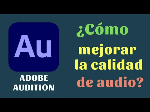 Download MP3 Mejora tu audio con AUDITION 2023