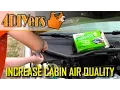 DIY How to Improve your Cabin s Air Quality