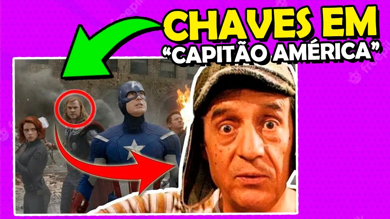 CHAVES em FILMES e SÉRIES?! Você NUNCA VIU ISSO!!