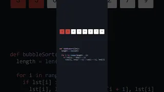 Bubble Sort Explained in Python
