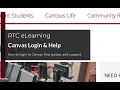 RTC Canvas Login and Help