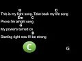 Download Lagu Fight song - Rachel Platten - Chords