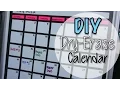DIY Dry Erase Board Calendar
