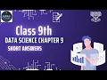 Class 9 Data Science Chapter 9 - Visual Representation of Data Short Answers