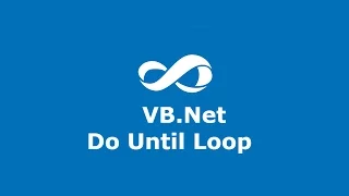 Lesson 14 VB Net Do Until Loop