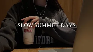 slow summer days job interview stress current reads surviving summer heat
