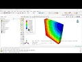 Example 3 7 b How to simulate sandwich plates with 3D continuum shell elements in Abaqus