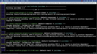 26 Unit Testing Code Coverage with Maven Coding Part 4