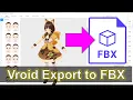 VRoid Studio 2 12 to FBX FULL GUIDE Export VRM to FBX in Blender 5 1 with Shape Keys Textures
