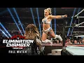 FULL MATCH Tiffany Stratton Trish Stratus vs Nia Jax Candice LeRae Elimination Chamber 2025