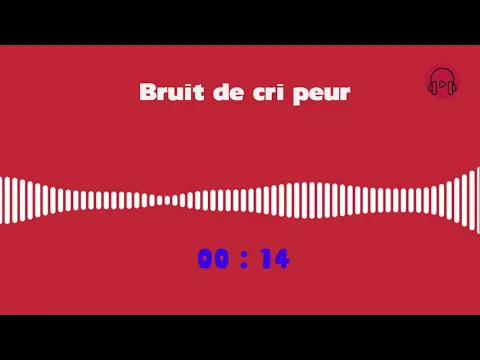 Download MP3 Télécharger bruitage de cri peur mp3 2021 Dernières | BruitagesGratuits