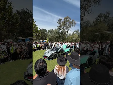 Presentación del Pagani Huayra R Evo en Pasteje