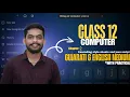 Class 12 Computer Chapter 2 Cascading Style Sheets JavaScript GSEB 2025-26 Lec 4