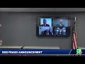 LIVE s announce widespread EDD fraud across California within county jails and prisons
