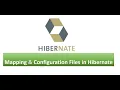 2 Hibernate Tutorial Mapping and Configuration Files in Hibernate