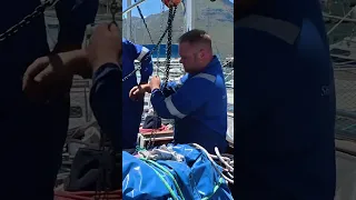 Our new Yanmar is bigger than the old one so getting it in place isn’t so simple! #sailing #yacht