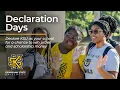 KSU Declaration Days 2024