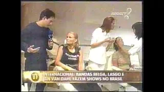 Annemie (Ian Van Dahl, AnnaGrace) @ TV Fama (Live in Brazil 2004) Interview