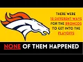 The WILDEST PLAYOFF SCENARIO in NFL HISTORY 2009 Broncos