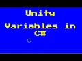 Using Variables through C on Unity