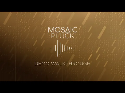 Mosaic Pluck product video
