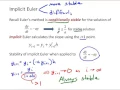 NM9 4 Stiff ODEs and Implicit Methods