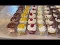 7 Verrines Sucrées avec 1  Seule Crème