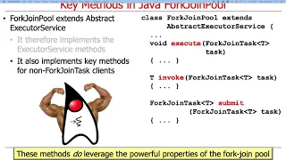 The Java Fork-Join Pool Key Methods in ForkJoinPool